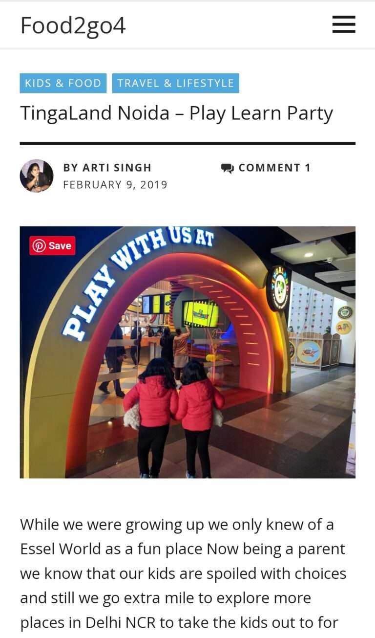Food2Go4 Tingaland Review Screenshot